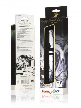 Pentel Folding Carton Front and Back